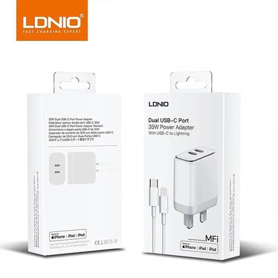 Full iPhone Charger - Dual Type C Ports