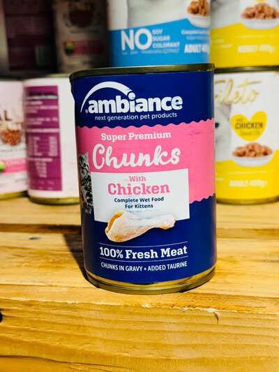 ambiance Cat Food - Chicken Flavor