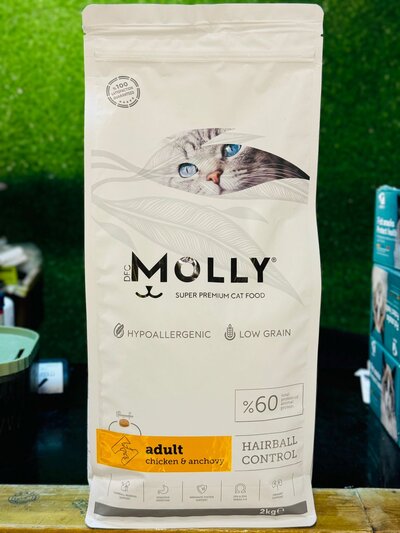 MOLLY cat food - chicken flavor for adults