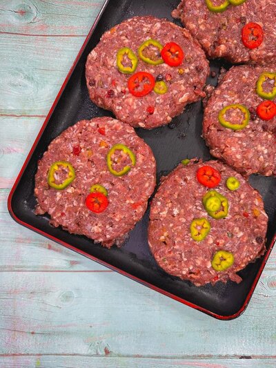 Veal burger national - kg