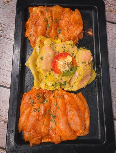 Marinated Bone-in Chicken Breast - kg