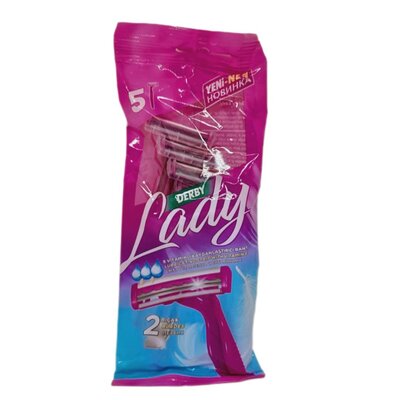 Derby women's razor blades, 5 pcs