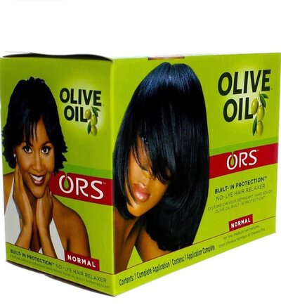 Olive oil hair straightener