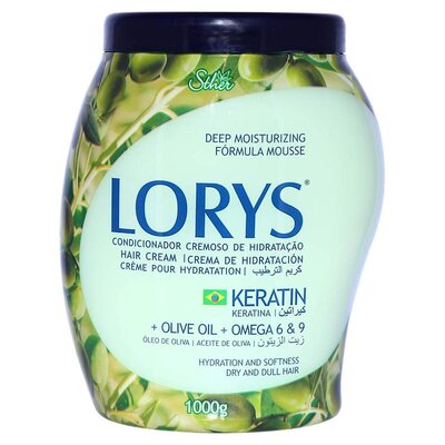 Loris Brazilian hair oil treatment with olive oil