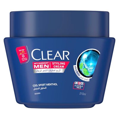 Clear Men's Hair Styling Cream