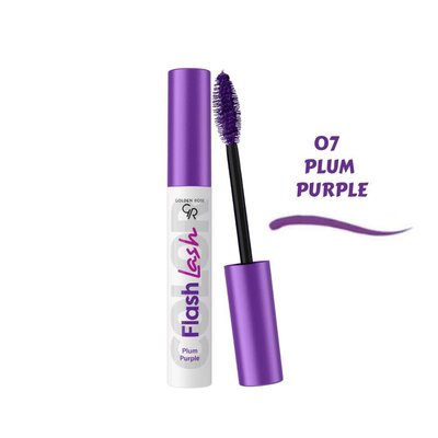 Colored mascara plum purple by Golden Rose