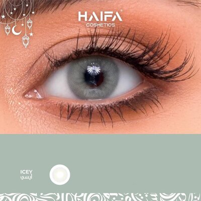 Haya company lenses, Icy color
