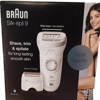 BRAUN hair removal device