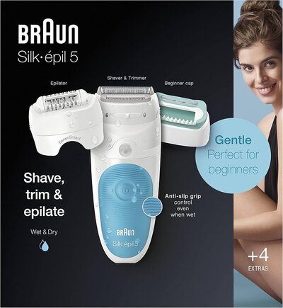 BRAUN hair removal device