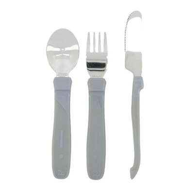 Twist Shake stainless steel eating table set