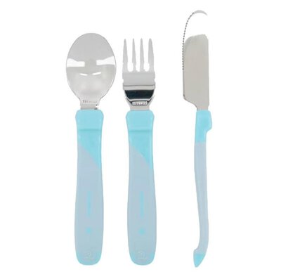 Twist Shake stainless steel eating table set
