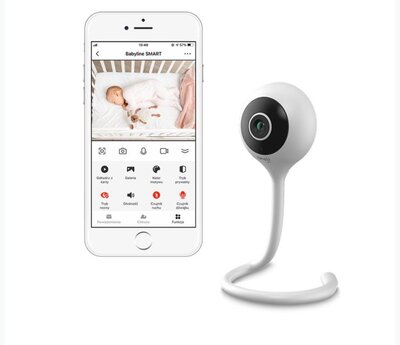 BABY SMART video monitor by Lionelo WHITE