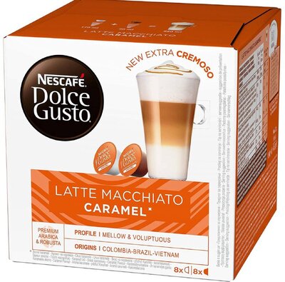 Dolce Gusto Caramel Latte Macchiato capsules