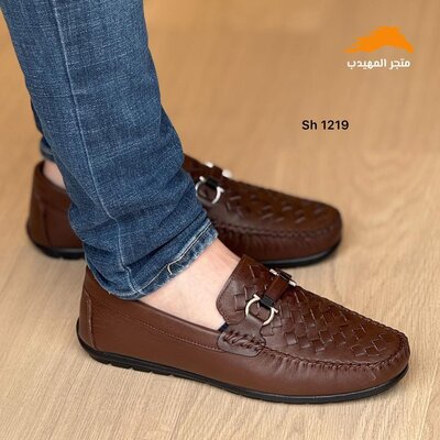 Men's brown shoes sh 1219 size 42