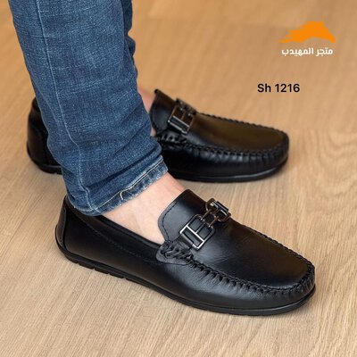 Men's black shoes sh 1216 size 40