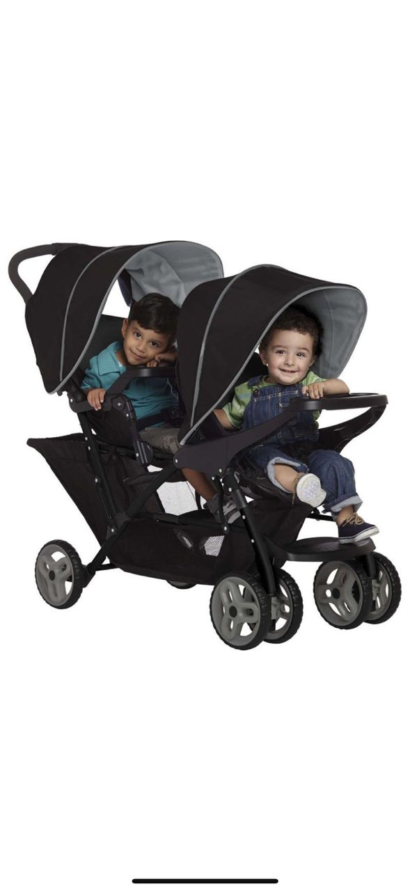 GRACO STADIUM DUO travel stroller BLACK GREY