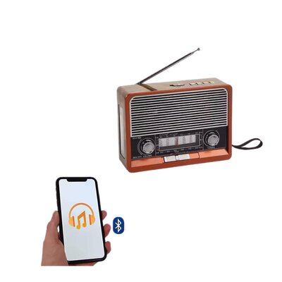 Outdoor Solar Radio FM/AM with LED Flashlight