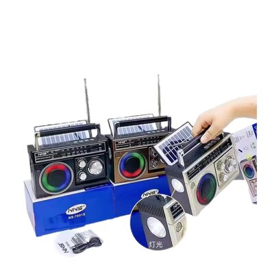 Outdoor Solar Radio with LED Flashlight