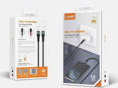 LDNIO iPhone-USB-C Type Charging Cable