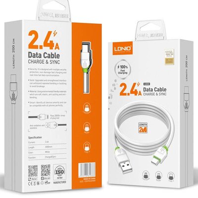LDNIO 2m Type C Charging Cable