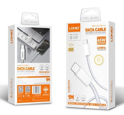 LDNIO 1m Type C Charging Cable