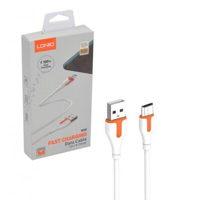 LDNIO 1m TypeC-iPhone-Samsung Charging Cable