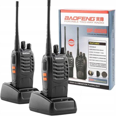 Portable walkie-talkie