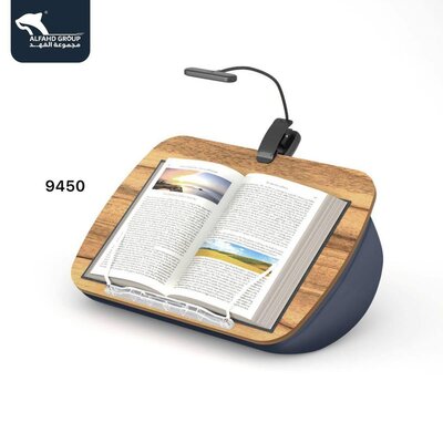 9450 Medical Pillow Stand for Laptops and Books with a Small Light that Works as a Night Lamp.