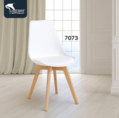 Office chair, white color 7073