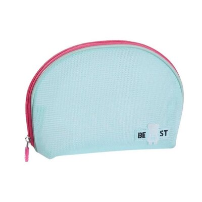 Dzadn clip medium size half round sky blue
