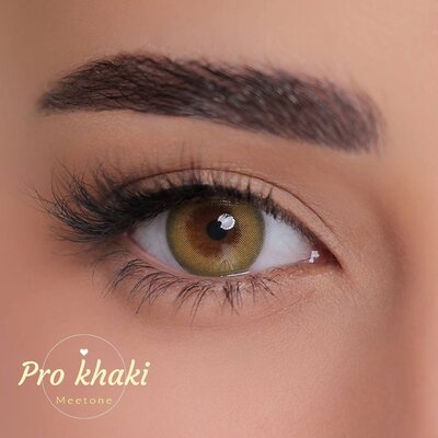 Contact lenses-Pro Khaki