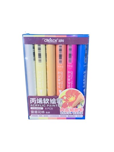 6-color markers D16172