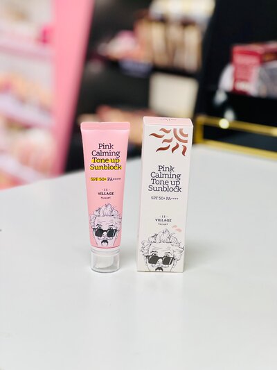 Village Pink Calming Sunscreen 50 ml
