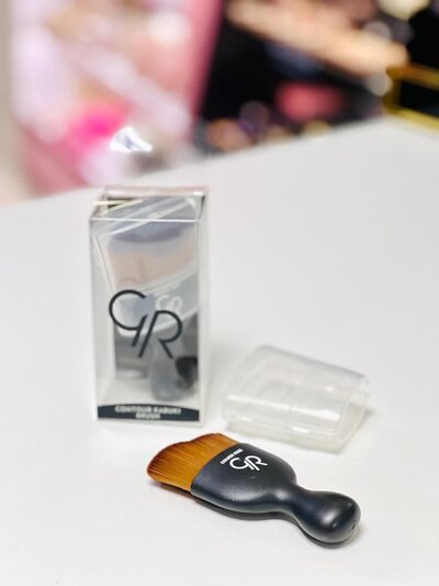 Golden Rose Makeup Brush