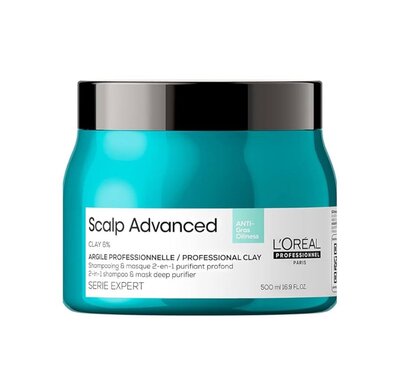 L'Oréal Professionnel shampoo and mask for oily scalp - 500ml