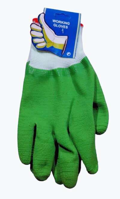Colored gloves
