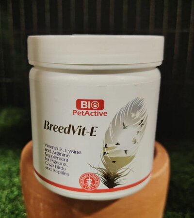 Fertility powder and multivitamin for all bird types