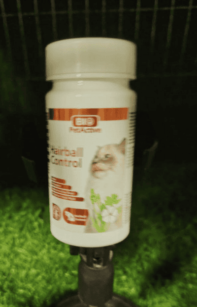 Hairball control tablets