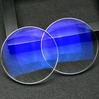 French blue light blocking lenses (blue reflection)