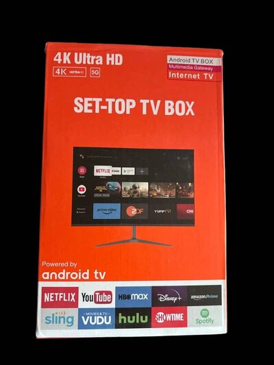 صندوق تلفزيون يعمل بنظام أندرويد (Android TV Box)