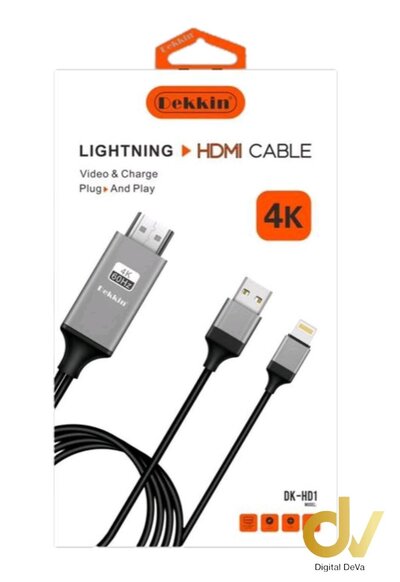 كابل- Dekkin DK-HD1 Lightning