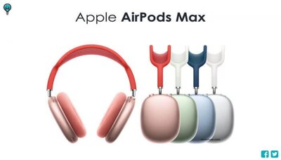 سماعات رأس Apple AirPods Max-وردي