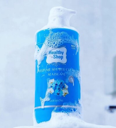 Sea Island Blue Orchid scented shower cream