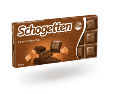 Chocotin chocolate - caramel and brownies