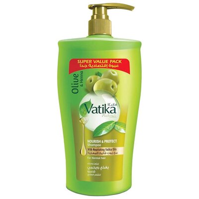 Vatika Hair Shampoo Olive Oil - 600 ml