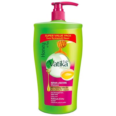 Vatika Hair Shampoo Honey & Egg - 600 ml