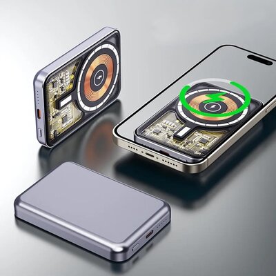 Magnetic wireless power bank