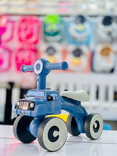 Push car - blue color