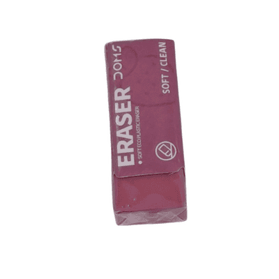 Colored erasers