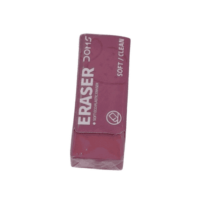 Colored eraser - pink